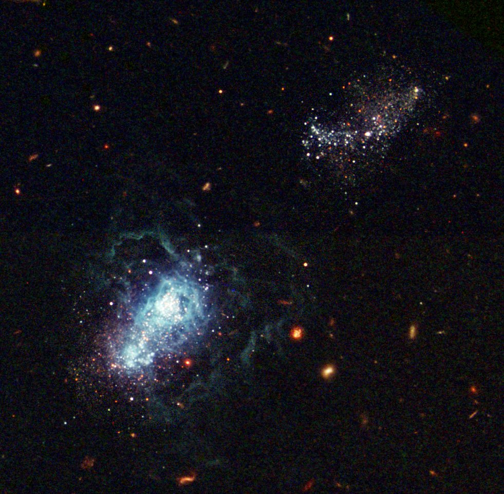May 26 2003: Galaxy I Zwicky 18 -- interaction of two galaxiesHwang Yeji (2000)