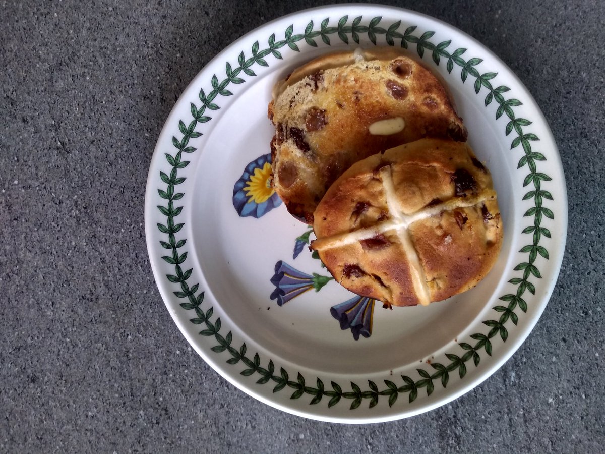 And the Pinned Archive, DM2085, Hester Pinney's recipe book (1658-1740), including snail cures for colds! And who could forget the hot cross bun I had for breakfast.  #foodanddrink