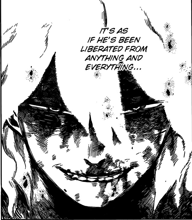 With stain he has learnt about conviction,with overhaul he has learnt about planning,with redestro he learnt about liberation.Each "arc" antagonists except for gentle served as a foil to build up shigaraki's character. These are all progressions, especially with liberation,+