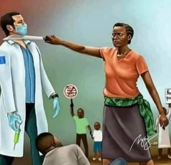 demonratslive's tweet photo. Africa. Sin palabras. #vacunas #experimentoconhumanos #cobaya #cobayahumana #test #Africa #AfricansAreNotGuineaPigs #africarespond #africarefuse #stop #sos #vaccines #COVIDー19 #COVID #COVID2019 #guineapig https://t.co/Hsku0dkQF6