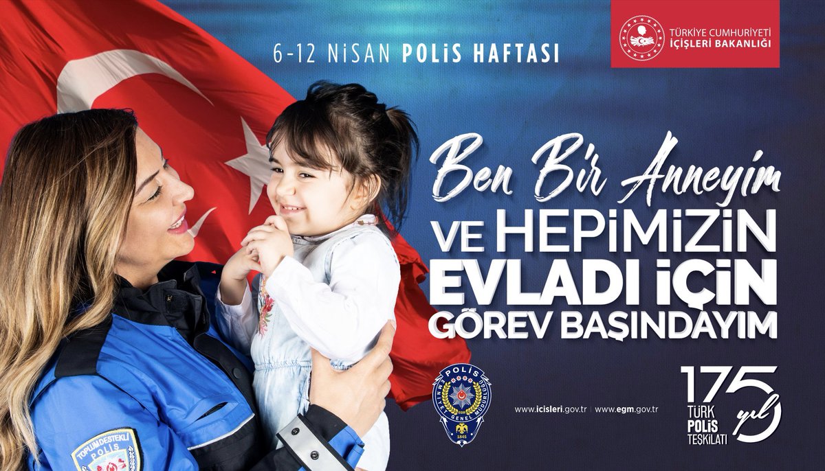 aylinsekizkk's tweet photo. Her zaman yanımızda olan bize güven veren  Türk Polisinin günü kutlu olsun @EmniyetGM https://t.co/AmWGuoWZQn