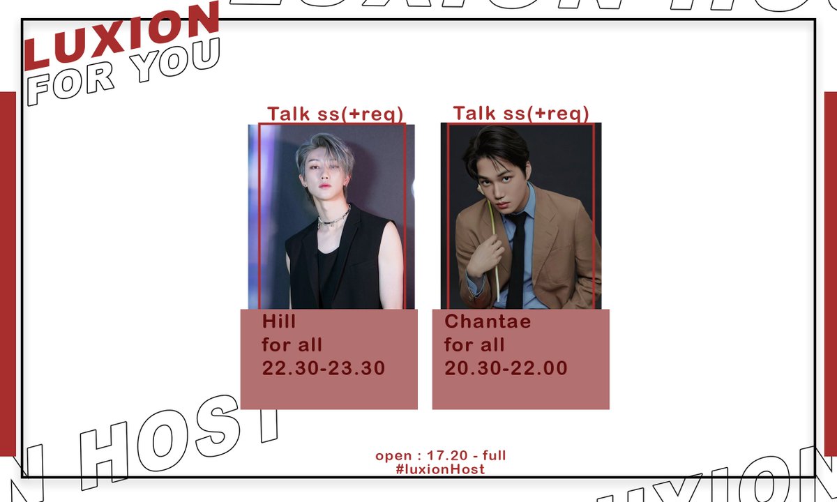 LUXiON HOST( open 17.20 ) tweet media