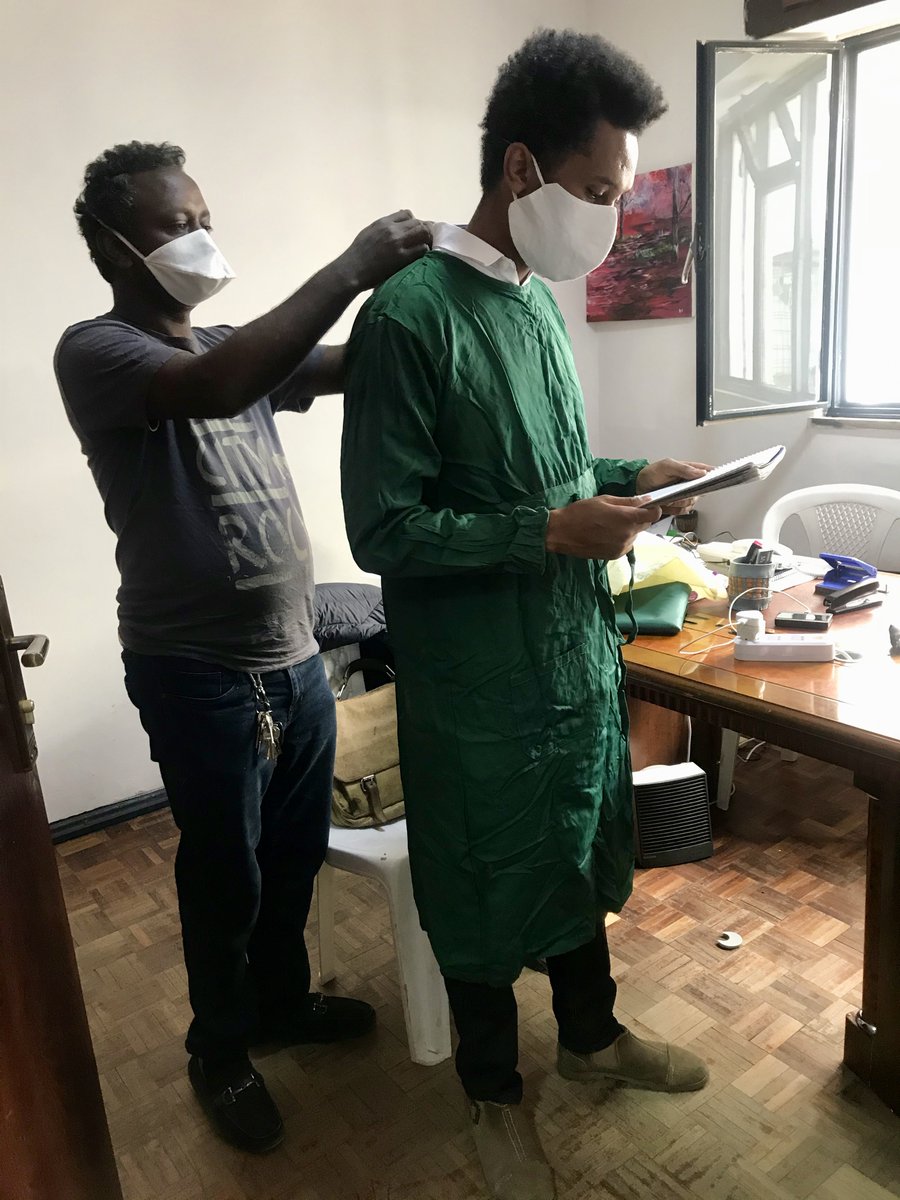 DiA (@doctorsinaction) on Twitter photo Our partnership with <a href="/Sabegn_et/">Sabegn</a> and <a href="/DeliverAddis/">Deliver Addis</a> has resulted the donation of N95 face masks and face shields to the COVID-19 response team @ St.Peter specialized hospital. watch this space for innovation on PPEs. #Debochallenge <a href="/lia_tadesse/">Lia Tadesse</a> <a href="/DrSenait/">Professor Senait Fisseha</a>B @DrSenait <a href="/bobomaheder/">ማ ገ ቦ</a> Our partnership with <a href="/Sabegn_et/">Sabegn</a> and <a href="/DeliverAddis/">Deliver Addis</a> has resulted the donation of N95 face masks and face shields to the COVID-19 response team @ St.Peter specialized hospital. watch this space for innovation on PPEs. #Debochallenge <a href="/lia_tadesse/">Lia Tadesse</a> <a href="/DrSenait/">Professor Senait Fisseha</a>B @DrSenait <a href="/bobomaheder/">ማ ገ ቦ</a>