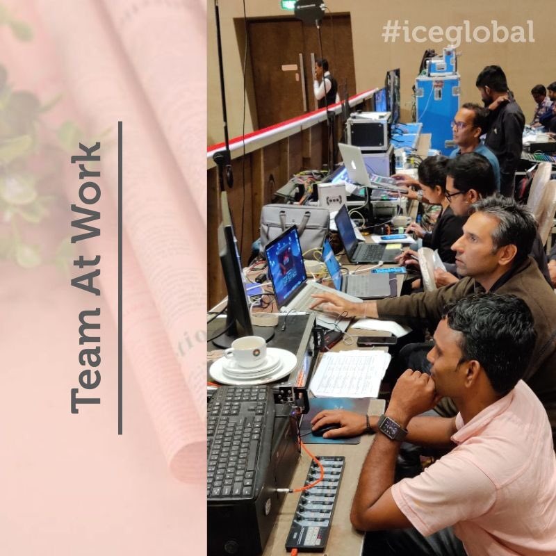 iceglobalspeak's tweet image. A successful event is always a result of team efforts and on point execution!!

#ICESpeaks #TeamAtWork #EventDiaries