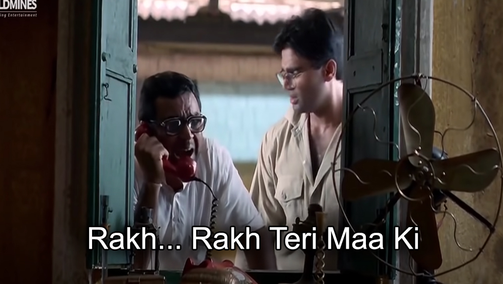 *Hera Pheri memes on remix songs and composers (a thread)*When someone calls and ask for an original song, Remix Composer: