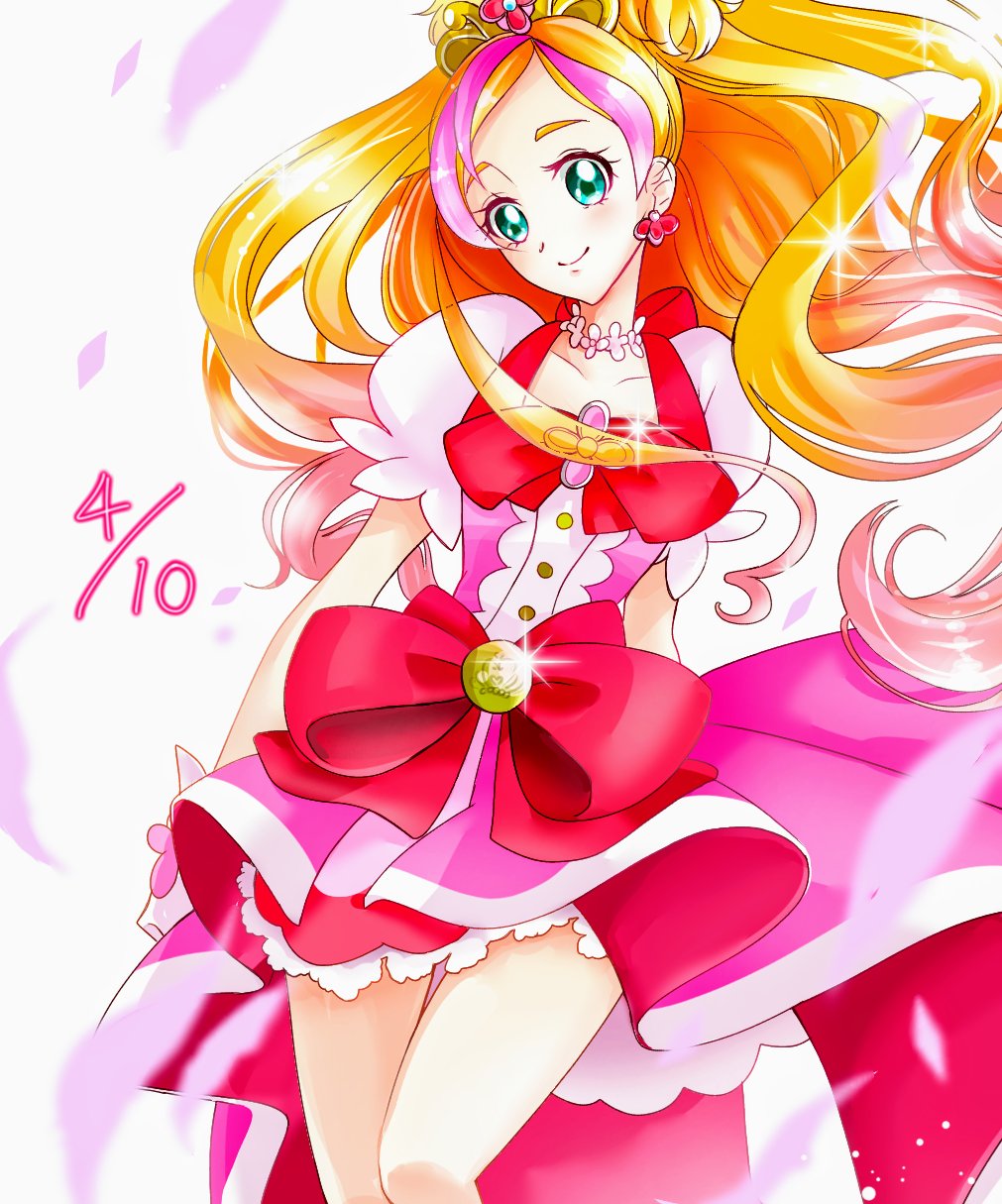 プリキュア コレクションカード　春野はるか　キュアフローラ　ホロ　ノーマル プリキュア コレクションカード 春野はるか キュアフローラ ホロ