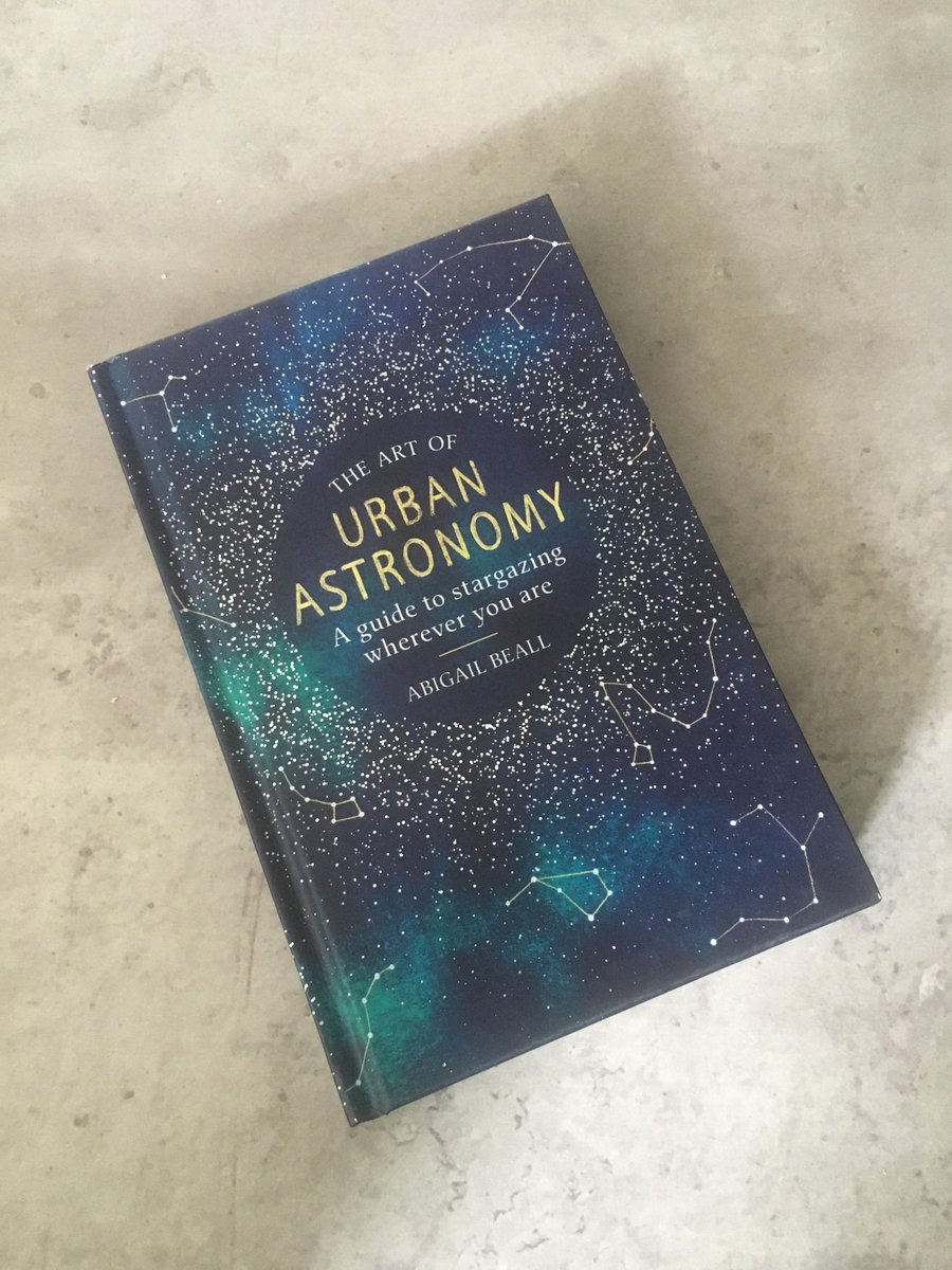 PalaceOfScience's tweet photo. #IsolationBookClub recommendation from @euanpreston: The Art of Urban Astronomy by @abigailbeall. "Cheating a bit, since it's only just arrived, but the night sky can be an escape from anxiety and stress during lockdown. All you need is a garden/yard/window and your eyes." https://t.co/F3bqmF5jyU