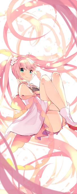 一緒に今まで描いた桜ミクさんも載せておきます! 