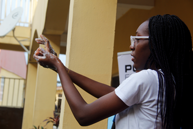PanAfricare_Ng's tweet photo. Power Forward cohort promoting Hand Wash Hygiene #Power4wd #StayHomeStaySafe #WashYourHands #SocialDistancing #COVID19Pandemic @exxonmobil  @NBA_Africa  @ExxonMobil_NG https://t.co/SC4zoTaCMy