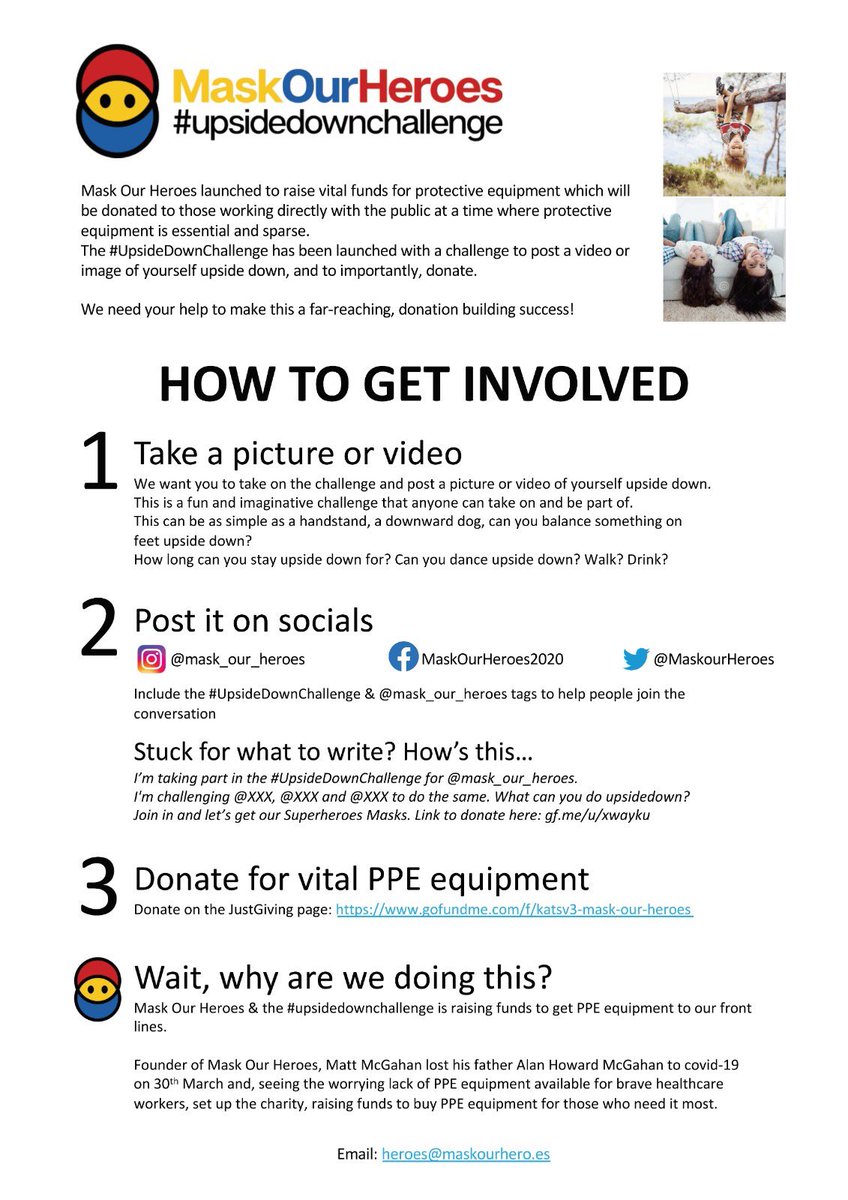 Mask our heroes #MaskOurHeroes