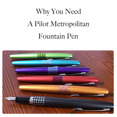 pens_ink's tweet photo. Why you need a Pilot Metropolitan fountain pen https://t.co/JOIgsaryCn https://t.co/EVi7cJYTJ9