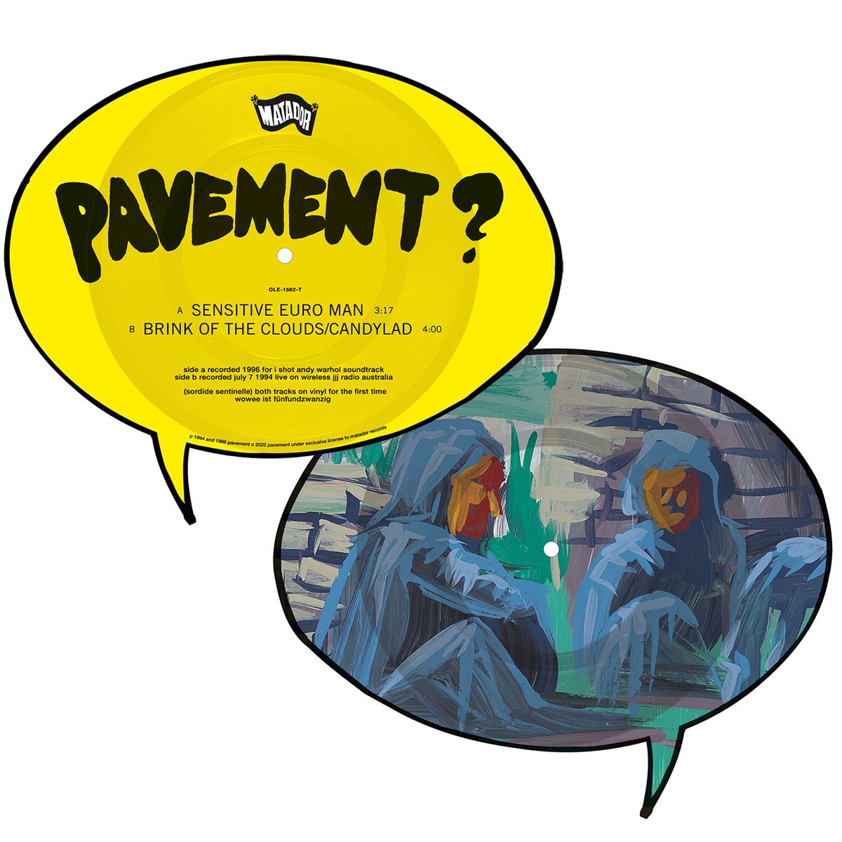 Beatink Jp Pavement 3rdアルバム Wowee Zowee リリース25周年を記念して ヴァイナル初収録の3曲入りシェイプト ピクチャー盤が発売へ 世界3 000枚限定で Wowee Zowee のアートワークから取られた吹き出しマークの形にカットされていて超