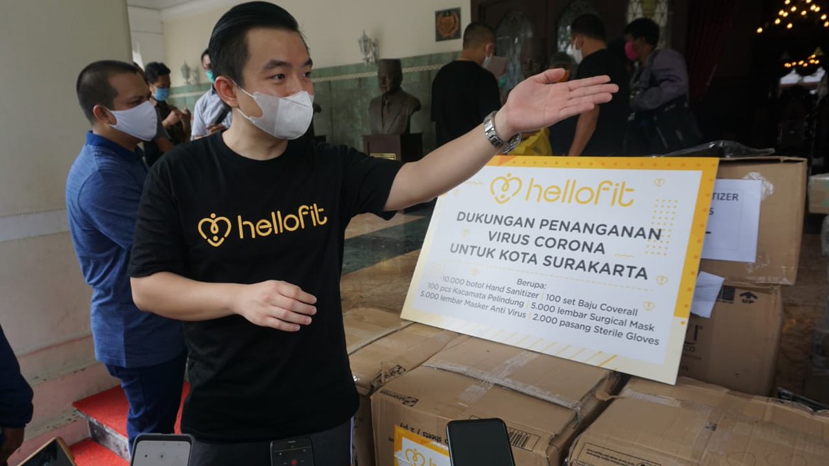 catatansicucuth's tweet photo. Oh iya CEO dan foundernya Hellofit ini adalah mas Vincent Geraldi yanh memang lahir di Semarang. Karena itu penyerahan bantuan plus launching dilalukan di Jawa Tengah juga
#hellofit #sahabatsetiamu https://t.co/dMqQejEkHe