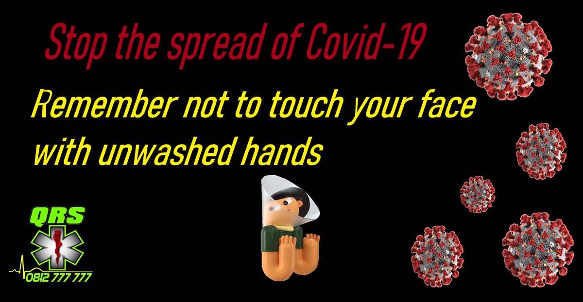 A friendly reminder from the QRS team.
#YourLifeIsOurPriority #QRS #QRSTeam