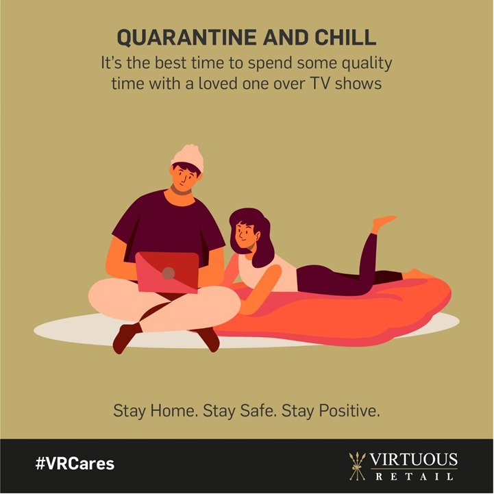 VRSurat's tweet photo. #Quarantinetip of the day! :)
#StayHome #StaySafe
 
#Covid19 #VRCares #ConnectingCommunities https://t.co/JVWgBJJK8J