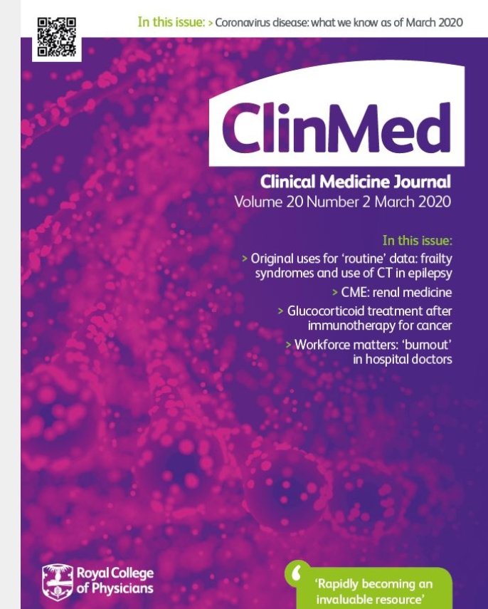 anna_annabav's tweet photo. Thanks to @jamesecoulston and Mark Dayer for all the coffee, laughter&amp; challenge to get this published in Clinical Medicine @RCPLondon 
More grateful to our senior doctor colleagues @MusgrovePark who trusted us to tell us what they thought! &amp;Laura,Rose,Ali,Mike @drstuartwalker https://t.co/4dY5BxmEUq