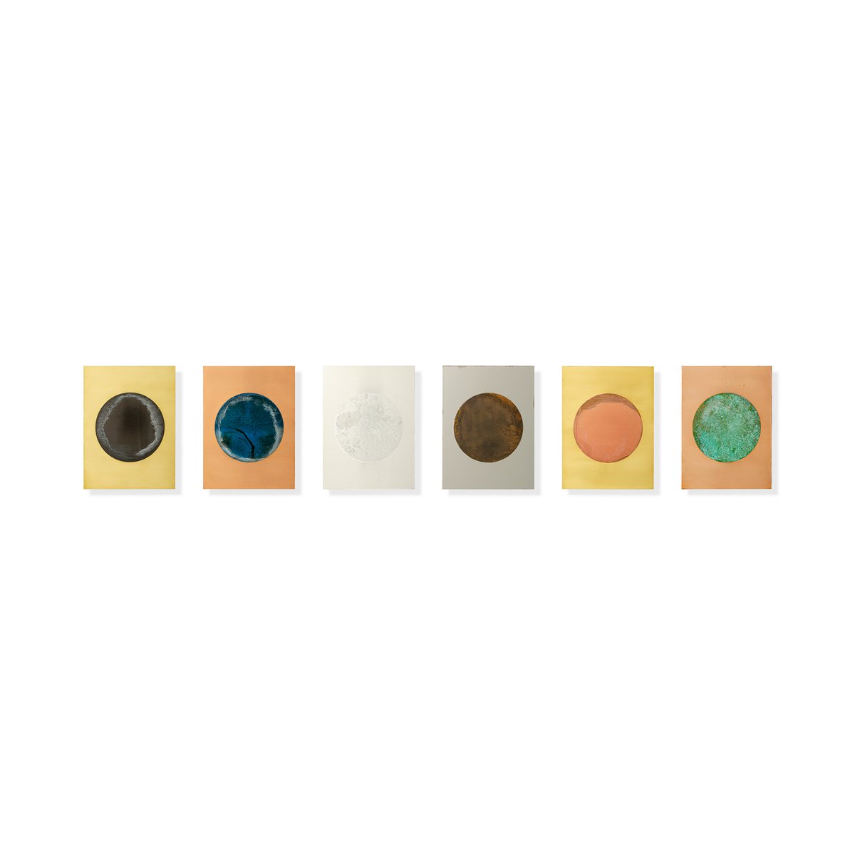 woesvanhaaften's tweet image. &apos;Cosmos&apos; (set of 6 panels) by LEX POTT: shop.postmoderncollection.com/products/lex-p…
#lexpott #dutchartist #oxidized #metals #planets #contemporaryart