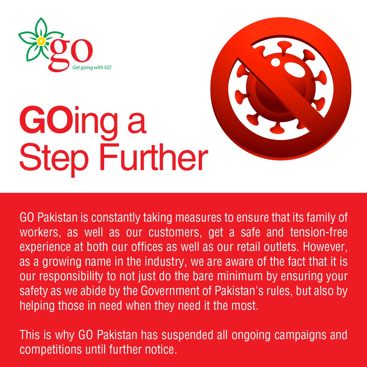 gopakistanltd's tweet photo. Here is how GO Pakistan is playing its part in helping those in need survive these tough times as we all work towards the bigger goal of flattening the curve.
#COVID19 #CSR #Coronavirus #Lockdown #GOPakistan #GOFastestGrowing #Donate https://t.co/LjT1kwdi8B
