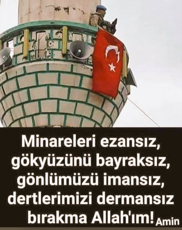 🇹🇷Ülkemde Bayrağını, Vatanını, Milletini sevmeyen ve Ülkesine, Bayrağına, Milletine ihanet eden Vatan hainlerinin tezzamanda bertaraf olması duasıyla🇹🇷
#cumamızmübarekolsun
#hayırlıcumalar
#bizbizeyeteriztürkiyem
#BizSizedeYeteriz
#hainleriçinyaşasıncehennem 
#yaşasındevletimiz