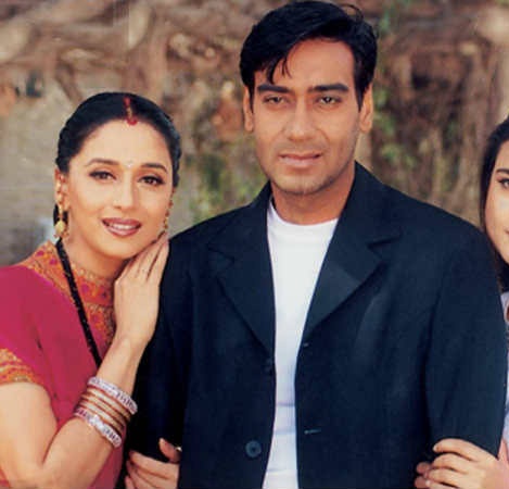 "I wanted to work with Madhuri since I debuted in cinema, but never got the opportunity. She is perhaps the most complete actor hindi cinema has today. I always felt dwarfed while acting alongside her."             -  #AjayDevgn