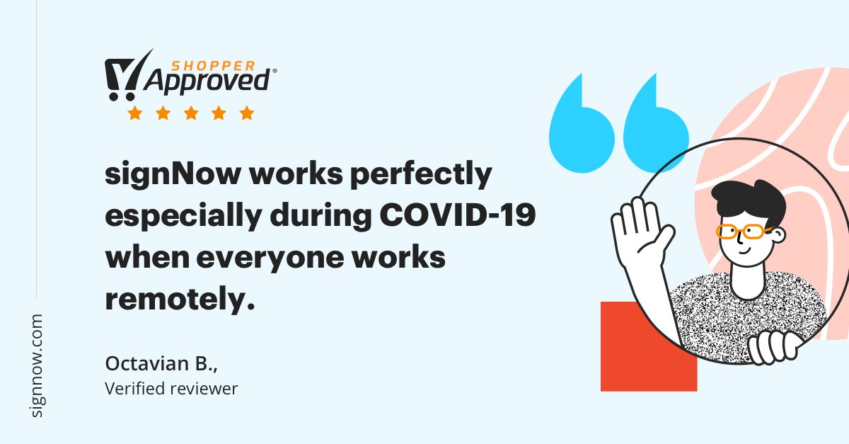 signnow's tweet image. signNow is an ideal #esignatureplatform for managing your #remote document workflows. Sign up for your #free trial 👉signnow.com