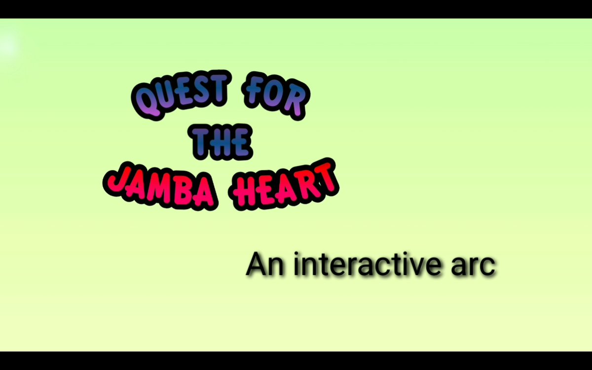 Fifth is Quest for the Jamba Heart, an interactive arc. Hyness and co. are on a mission, and you must guide them. But beware, make a bad decision and it might be all over. This is sort of like a choose your own adventure type thing.