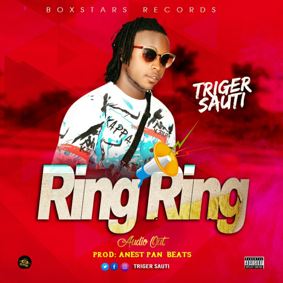 Ring ring audio out by yo boy Triger Sauti produced my anest pan beats OUTTER boxstars records... 
Team God first