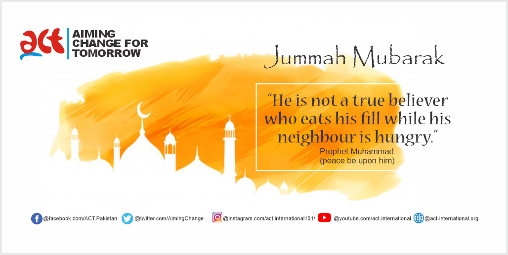 act_intlpk's tweet photo. ACT now for Pakistan.
Please donate towards our Coronavirus Emergency Appeal. Call +923-111-999-899 #JummahMubarak #CoronavirusPandemic #ACTforPakistan #FridayThoughts #FridayMotivation https://t.co/LkuTwXwzC8