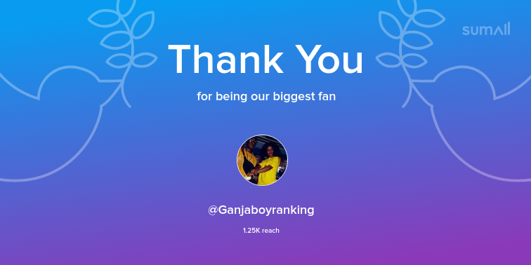 celebzzone's tweet photo. Our biggest fans this week: Ganjaboyranking. Thank you! via https://t.co/sfWvGeTIX8 https://t.co/9pornh9D91