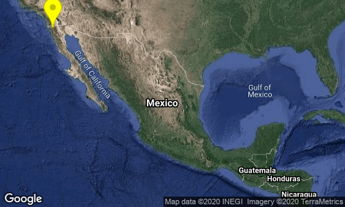 SismologicoMX's tweet photo. SISMO Magnitud 4.0 Loc  27 km al SURESTE de TECATE, BC 10/04/20 00:49:11 Lat 32.40 Lon -116.43 Pf 5 km https://t.co/kuFFDvYDyM