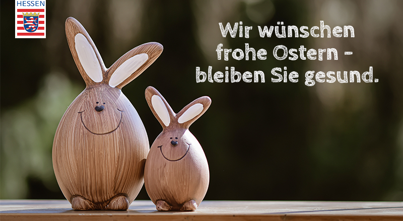 SozialHessen's tweet photo. Wir wünschen Ihnen allen ein Frohes Osterfest 🐰 und, dass Sie gesund bleiben. Es ist in diesem Jahr alles etwas anders und wir bitten alle, bleiben Sie dieses Mal zuhause. #stayathome #coronavirus #froheostern https://t.co/ES7RKq40GD