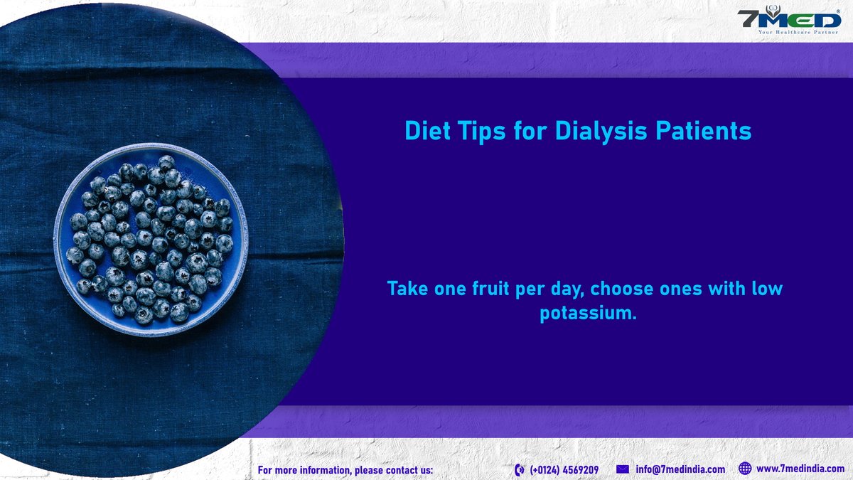 7medIndia's tweet photo. Fruits are a great source of essential nutrients.
#7Med #7MedIndia #FIDNEY #Diet #BalancedDiet #HealthyDiet #DietTips #DialysisDietTips #Health #PartnerInHealth #Nephrology #Hemodialysis #DialysisPatientCareProgram #DPCP #StayFitFeelGood
Img Source: E. Ahmed @Unsplash https://t.co/O9lMbBZcfG
