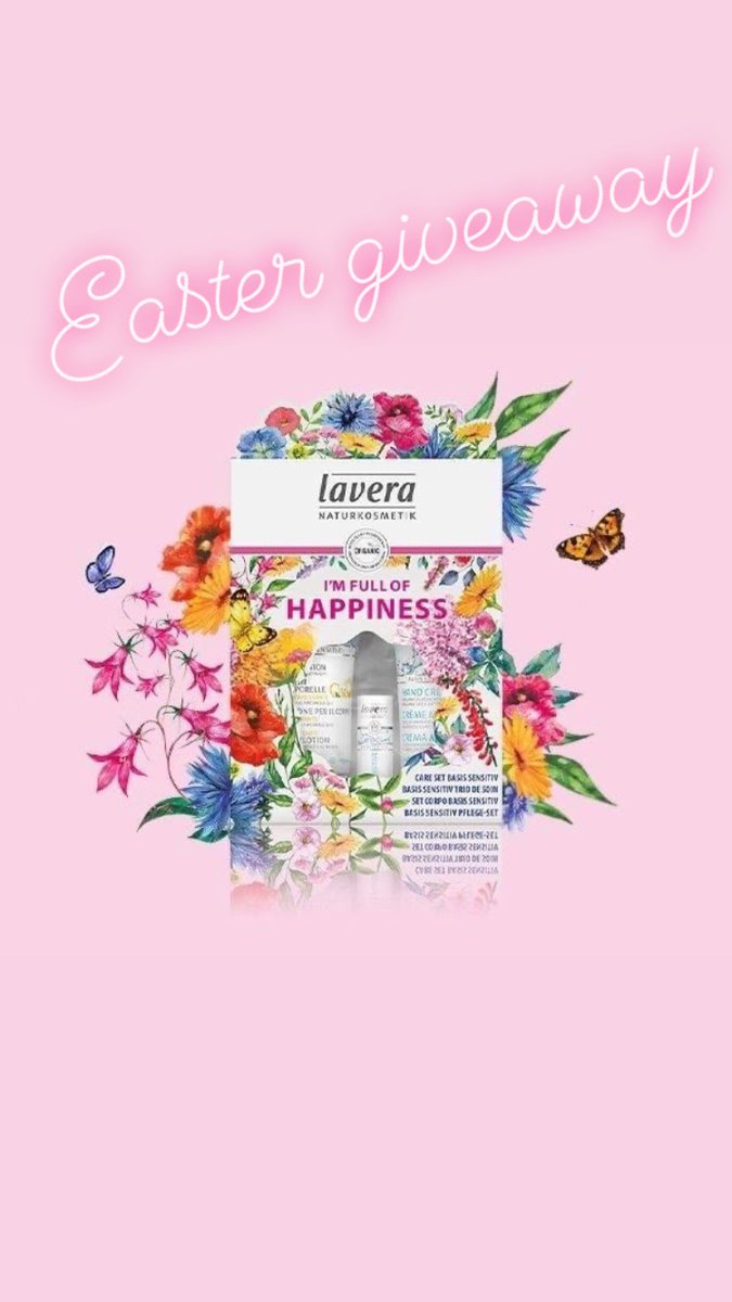 laverauk's tweet image. Happy #Friday! As it’s #goodfriday we are having a little competition. For your chance  to #win the ultimate #natural and #organic #pampering set (we could all do with some right now) I’m Full Of Happiness just follow and RT @laverauk and tell us what makes you happy 😃