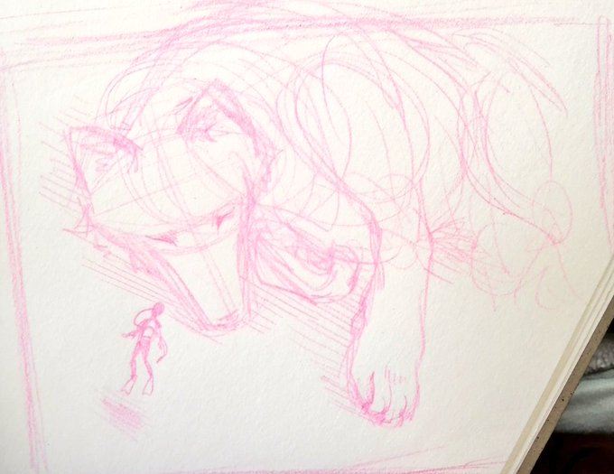 巨大生物のtwitterイラスト検索結果 古い順