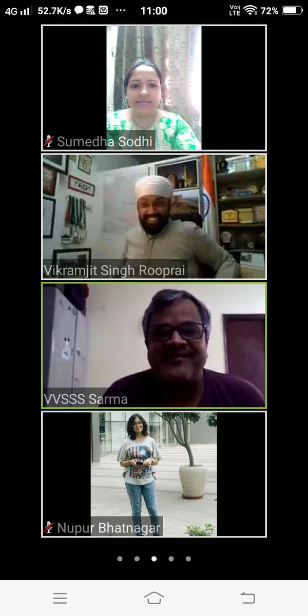 sodhisumedha's tweet photo. History helps to understand the past to predict the future & help in creating it.Enriching webinar on #DelhiSultanate by @DelhiHeritage #infinityknot #Minerets #Baolis #old cities.Thankyou for deeper learning abt Delhi Sultanate , its architecture @ashokkp @y_sanjay @pntduggal https://t.co/9BQApzsKrv