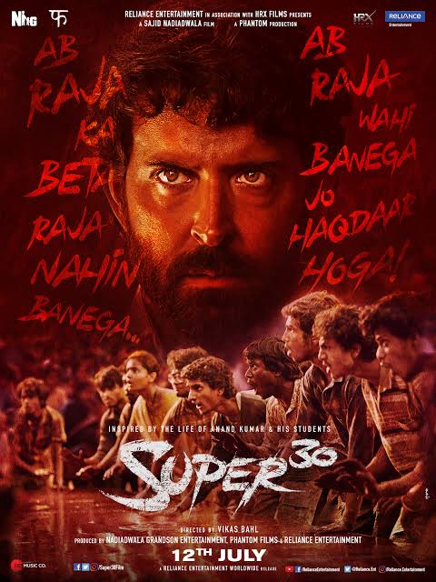 Super 30IMDb: 8Genres: Biography | Drama