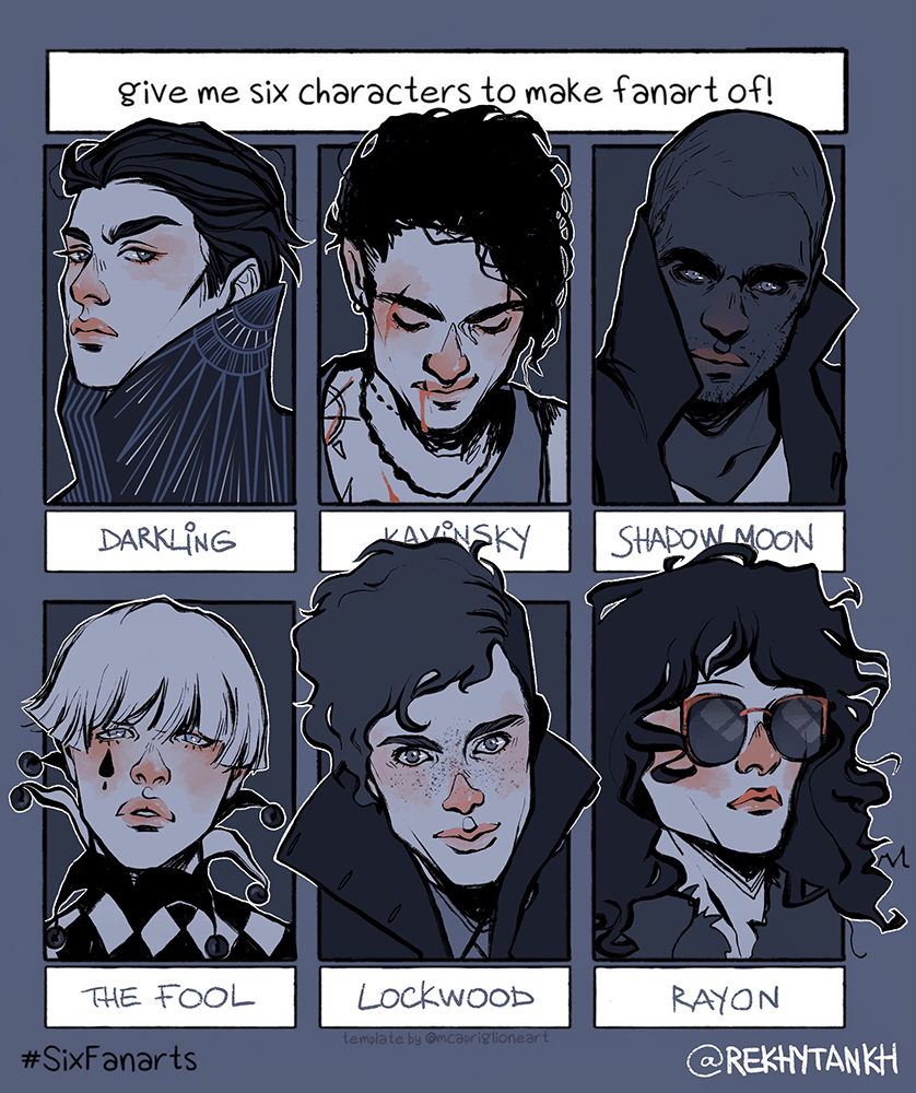 equalityaxiom's tweet photo. #sixfanarts II 🔥
#sixfanartschallenge #sixfanart #josephkavinsky #kavinsky #theravenboys #ravenboys #robinhobb #Elderlings #jonathanstroud #lockwood #lockwoodandco #leighbardugo #darkling #grishaverse #neilgaiman #americangods #shadowmoon #rayon #jaredleto #dallasbuyersclub https://t.co/n0bXPpSFlh