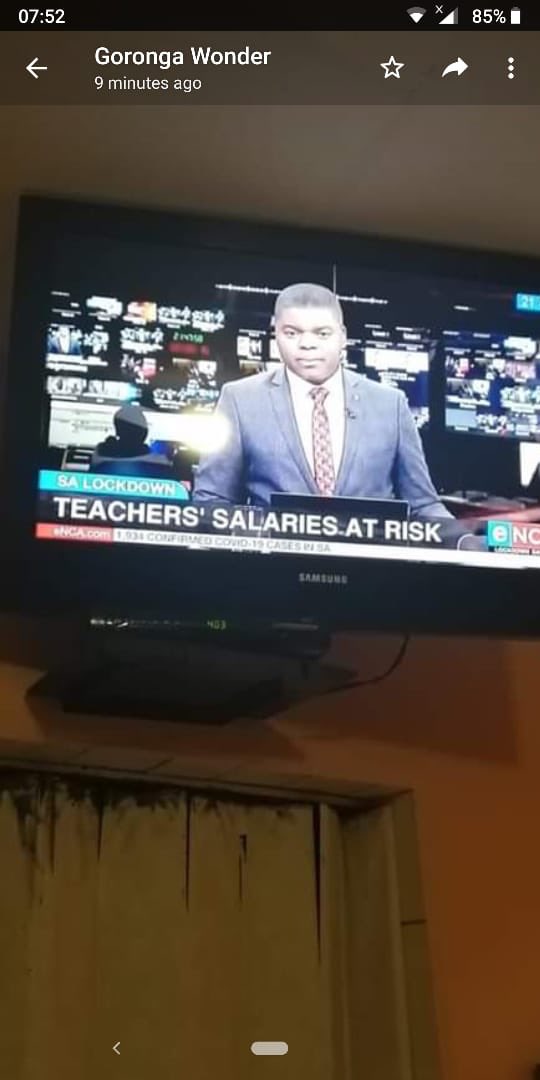 ElijahMhlanga's tweet photo. 1. CONTEXT:
Salaries of SGB appointed teachers at risk if school fees not paid. 
2. MESSAGE:
Parents &amp; guardians please pay schools fees so the SGB-appointed teachers can get their salaries. 
3. CONCLUSION: 
Don’t spread misleading information. 
Let’s make it trend @eNCA Thanks https://t.co/pMSVkSmP9R