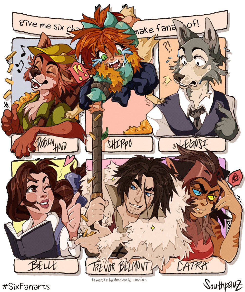 Давайте нарисуем персонажа челлендж