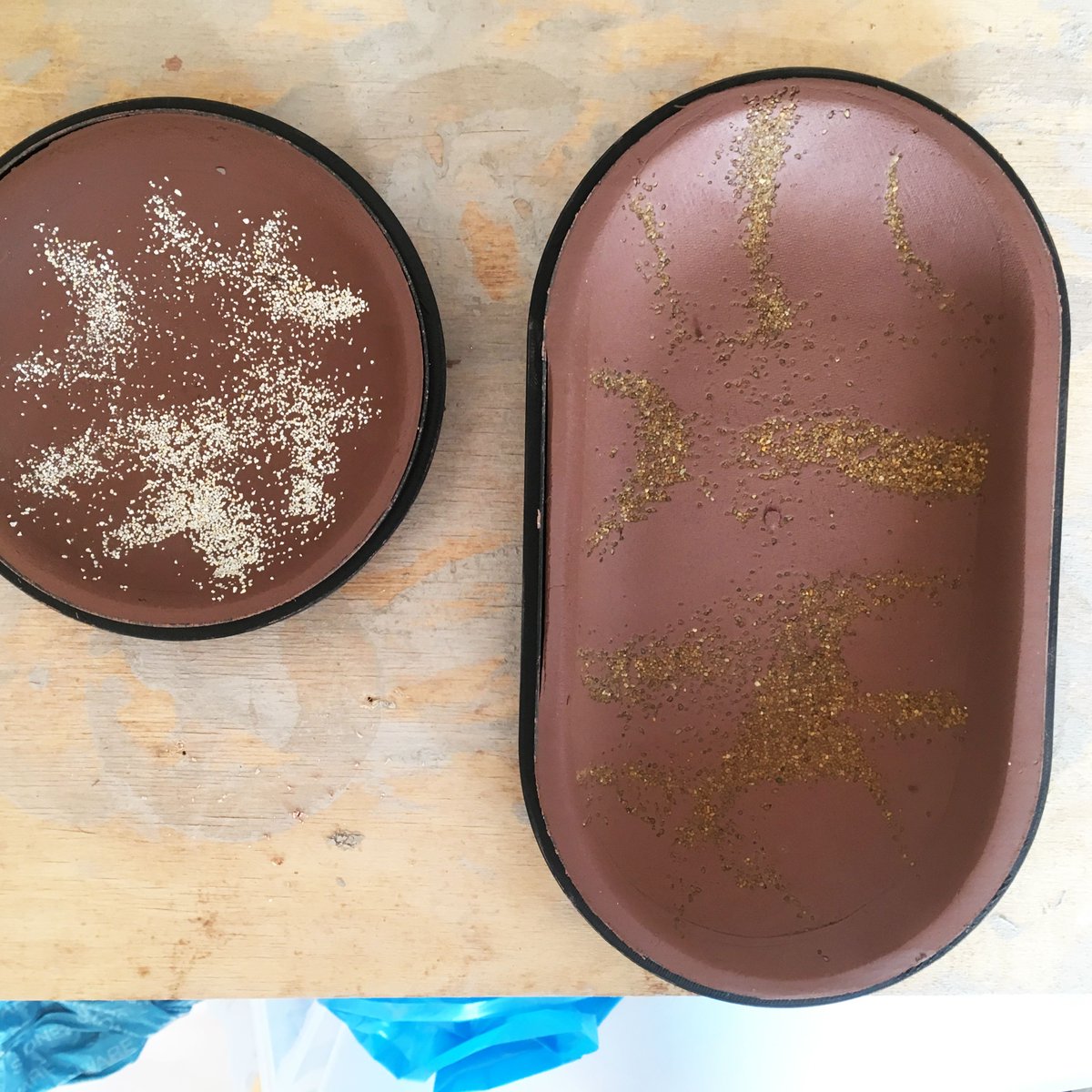 One more tool that we had to take in order to work from home is our 3D printer. We normally use it to make prototypes or mechanical parts. At the moment it is printing visor head straps for the NHS and slump moulds for our terracotta plates. 🖨️ 
#3dprinting
#printedmoulds