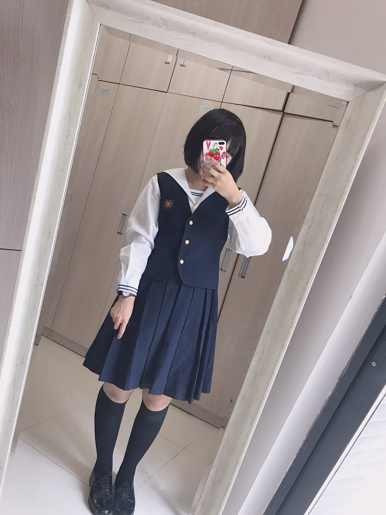 ふね 2年前撮った就実高校制服だった 岡山の一番人気な制服と思った ふね 2年前撮った就実高校制服だった 岡山の一番人気な制服と思った