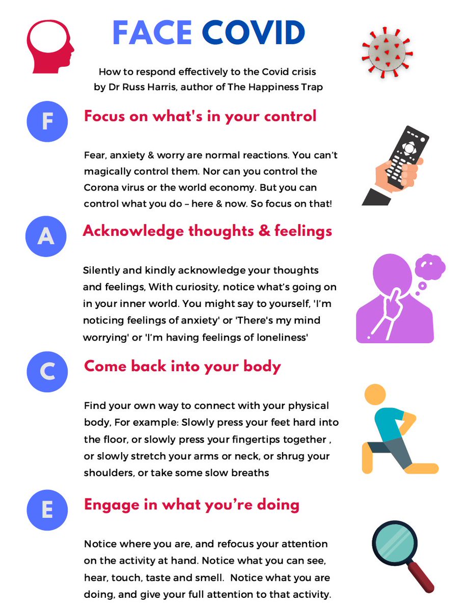 For so many  of us COVID is bringing increased anxiety, worry and stress. My wonderful colleagues at PMHSS have put together resources on our website on how to help manage this, including some great ACT info from <a href="/DrRussHarris/">Dr. Russ Harris</a>.
See webpage: stepiau.org/covid-19
<a href="/CV_UHB/">Cardiff and Vale University Health Board</a>