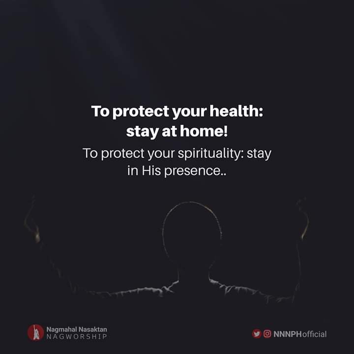 NNNPHofficial's tweet photo. God's presence is the safest place for our soul.
Make this time productive - not just in busyness but in seeking God's presence. Talk to Him, feel Him. He is always waiting and always listening. I pray you'll hear God's voice too.

#NNNPHOfficial #NNNPH #NNN https://t.co/6HXHhN98UY