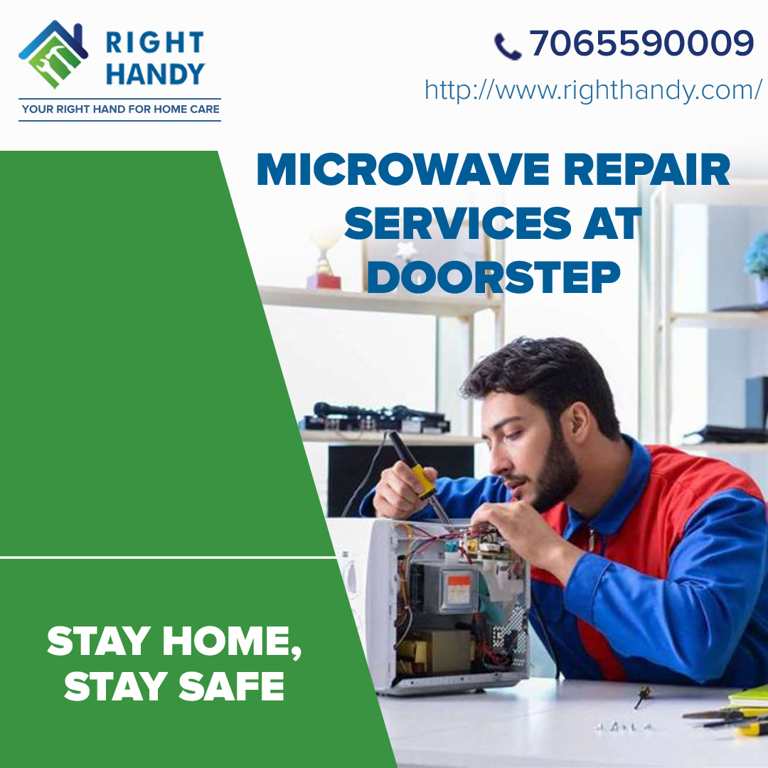 If you are experiencing an issue with your microwave oven, give us a call for a top-notch microwave repair service from the qualified technicians at #RightHandy.

Call: +91 7065590009 or Visit: righthandy.com

#AppliancesRepair #Microwaverepair #Noida