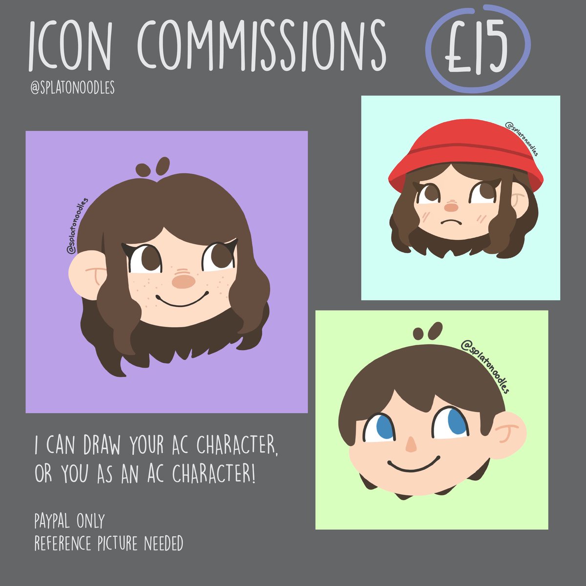 I’ll start! My names Lauren, I’m a self taught illustrator and graphic design student from the UK! I do a wide variety of different things, from fan art to original pieces!My next goal is to reach 1.5K at which I will then hold an art raffle!My commissions are open!