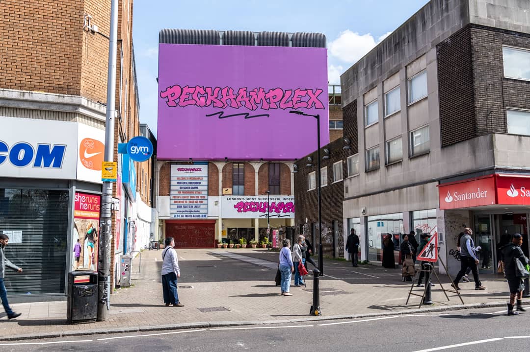 Today's shot comes from a personal project I'm working on. This is a comparison of a shot from the opening day of <a href="/sainsburys/">Sainsbury's</a> Peckham in May 1983 and today March 2020 🛒 Upskilling while in lockdown, this was the first time I've used bracketing, so was good to test out my camera