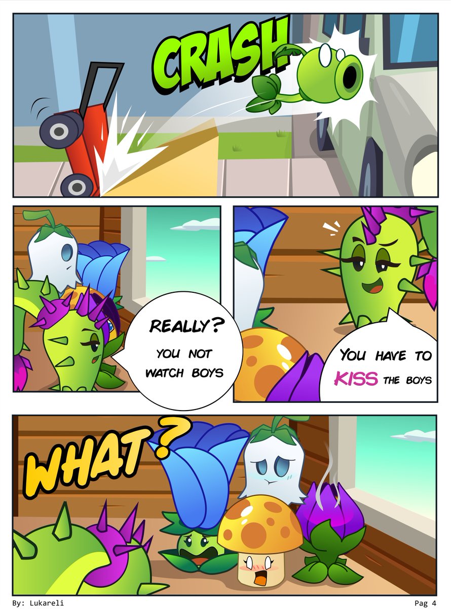 Lykan On Twitter Start A New Project D Comic Fan Inspired By An Animated Series Sorry For Any Bad English Translation Plantsvszombies Pvz Pvz2 Pvzcomic Pvzfanart Https T Co Qsraozsffk Twitter