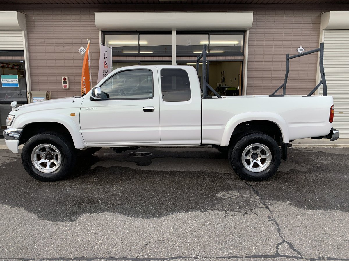 Green T レア ハイラックス4wdスポーツピックアップ エクストラキャブ入庫 Toyota エクストラキャブ ハイラックス Green T 仙台市 中古車 Hilux Extra Cab