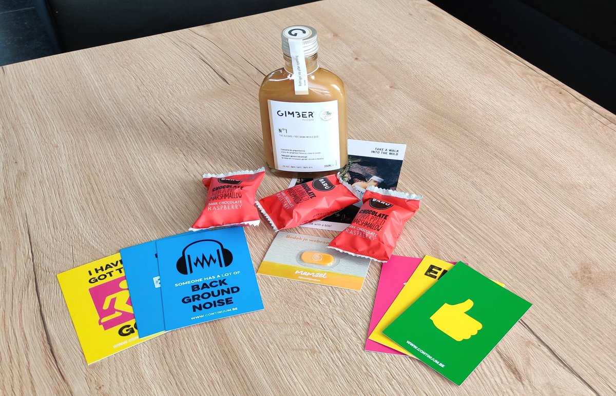 Thanks <a href="/continuumbe/">Continuum</a> for this COVID-19 #WFH care package! It's the small things like this that make a difference.