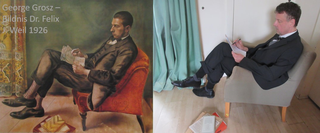 DerHUL's tweet photo. Responding to a work challenge: 
Recreate a painting of your choice using household means only. 
Nailed it! https://t.co/CPgqFoDRuj